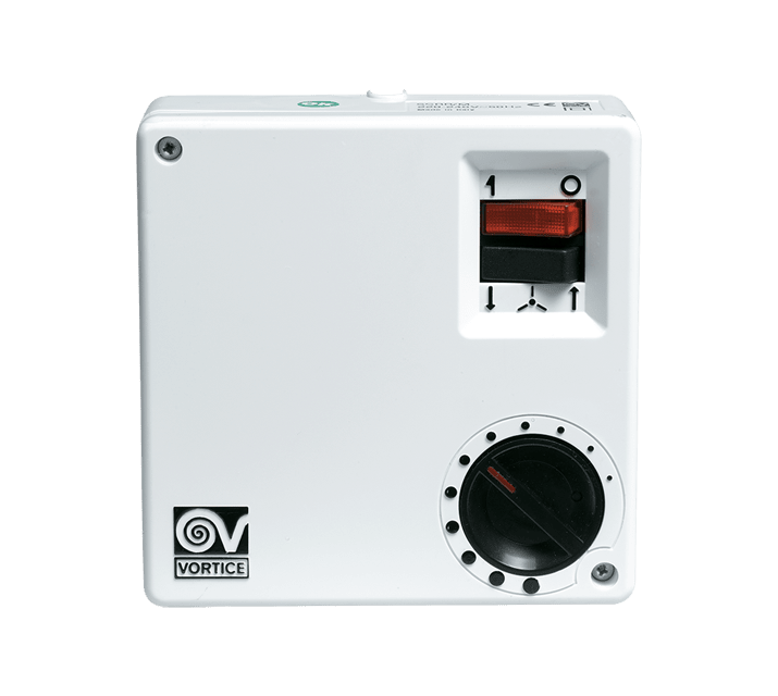 VORTICE - scrr/m gruppo comandi elettronico per ventilatori a soffitto vortice, alimentazione 220-240v, controlla 6 ventilatori, installazione a parete 0000012965