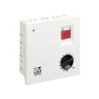 VORTICE - SCNRB I gruppo comandi elettronico per ventilatori Vortice, alimentazione monofase 220-240 V, incasso, bianco, carico max 1.5 A, On/Off, velocità.