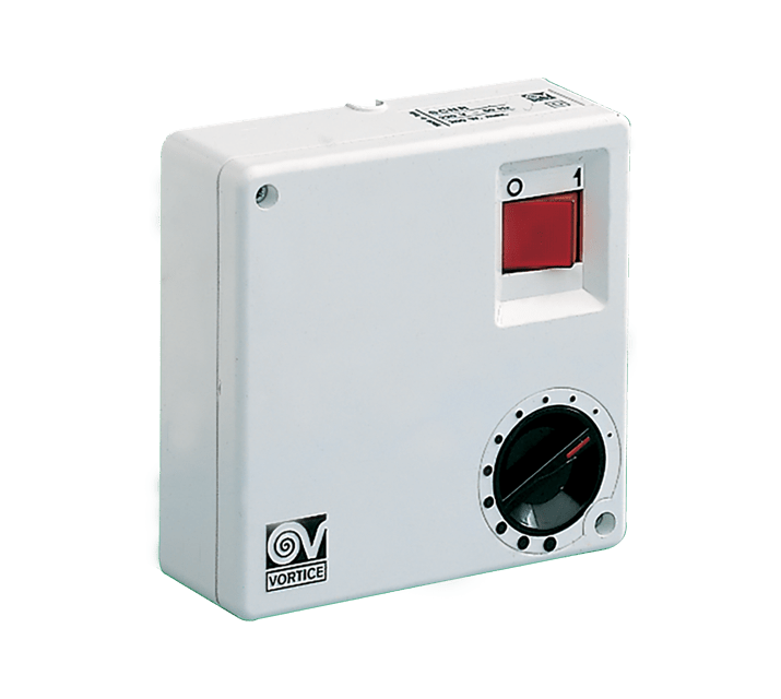 VORTICE - scnr/m gruppo comandi elettronico per ventilatori vortice, alimentazione monofase 220-240 v, installazione a parete, bianco, carico max 450 w. 0000012982