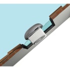 VORTICE - Kit TE 230/9 torretta per installazione su vetro di lucernario o finestra da tetto di un aspiratore serie Vortice Vario.