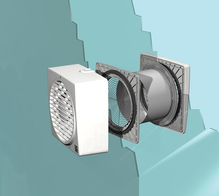VORTICE - Kit ff 150/6 doppia finestra con design elegante e funzionalità avanzate per illuminazione ottimale e isolamento termico.