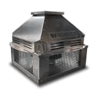 VORTICE - Heatmaster F400 355 T4/T8 0,25/0,03KW aspiratori centrifughi da tetto dual use scarico radiale struttura acciaio zincato copertura alluminio motore Dahlander IP55
