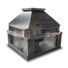 VORTICE - Heatmaster F400 450 T4/T8 1,1/0,18kw aspiratori centrifughi da tetto dual use scarico radiale struttura acciaio zincato copertura alluminio motore Dahlander