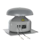 VORTICE - Aspiratori in acciaio per mitigazione gas radon, estrattore centrifugo per tetti, IPX5, motore EC brushless, controllo remoto.