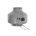 VORTICE - Aspiratori in acciaio per gas radon, CA-RM 100 ES, estrattore centrifugo, IPX7, motore EC brushless, pannello comandi remoto.