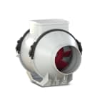 VORTICE - Lineo 100 Q aspiratori elicocentrifughi da condotto in resina plastica resistente al fuoco, diametro 100 mm, motore protetto, resistenza IPX5.