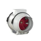 VORTICE - Lineo 150: aspiratori elicocentrifughi in resina resistente al fuoco, diametro 150 mm, motore protetto, IPX5, velocità regolabile.