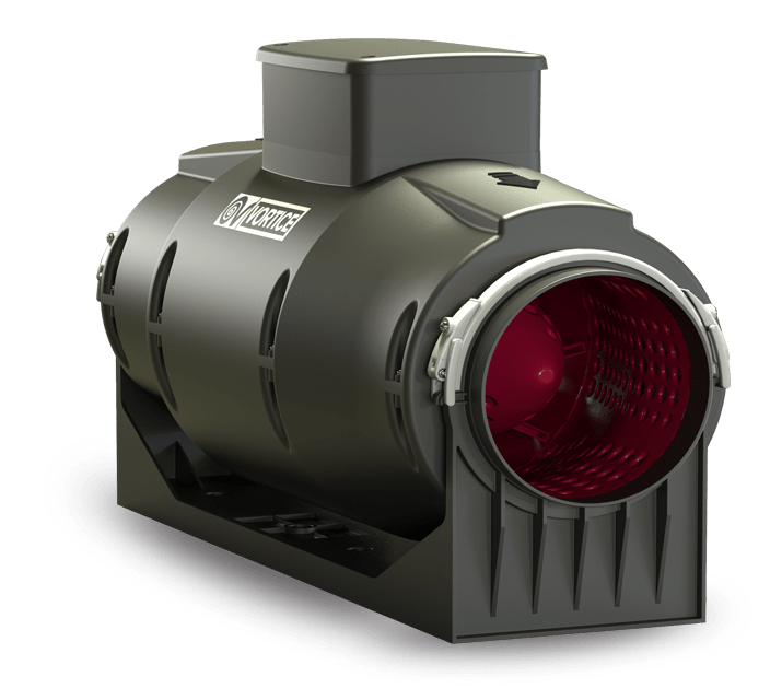 VORTICE - Lineo 150 Quiet: aspiratori elicocentrifughi insonorizzati, resina resistente al fuoco, fonoassorbente, diametro 150 mm, IPX5, velocità regolabile. 0000017162