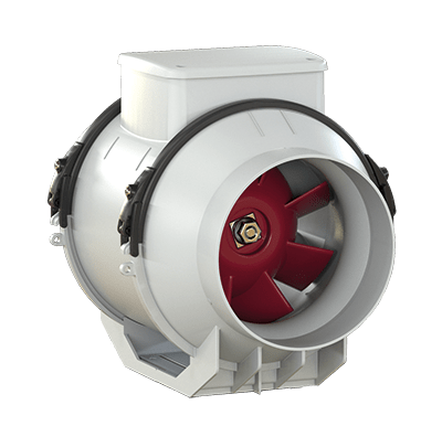 VORTICE - Lineo 125 T aspiratori elicocentrifughi da condotto resina plastica ignifuga motore protetto timer 3-20 resistenza acqua IPX5 velocità regolabile