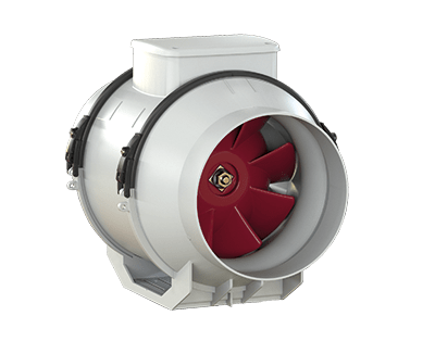 VORTICE - Lineo 150 T aspiratori elicocentrifughi da condotto, resina resistente al fuoco, diametro 150 mm, motore protetto, timer 3-20, IPX5, velocità regolabile.