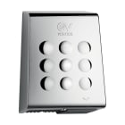 VORTICE - Optimal dry a oro bianco asciugamani automatici e manuali con coperchio anti-UV, motore AC protetto, attivazione infrarossi, filtro antipolvere, sicurezza IMQ.