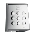 VORTICE - Optimal dry a oro bianco asciugamani automatici e manuali con coperchio anti-UV, motore AC protetto, attivazione infrarossi, filtro antipolvere, sicurezza IMQ.