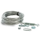 VORTICE - hvls hyperblade-rd kit di sospensione per nordik hvls superblade con quattro tiranti essenziale per installazioni sicure in condizioni di vento forte