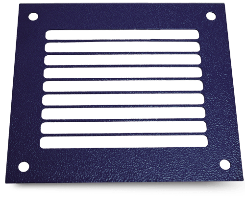 VORTICE - MSRBS 35/14 griglia di protezione rettangolare in acciaio verniciato con polvere epossidica per evitare contatto con parti in movimento.