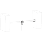 VORTICE - stf3 kit staffe per ancoraggio su struttura esistente 3m-5m palo non fornito a corredo