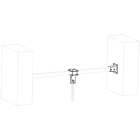 VORTICE - stf3 kit staffe per ancoraggio su struttura esistente 3m-5m palo non fornito a corredo