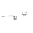 VORTICE - STF5 kit staffe per ancoraggio su trave omega.