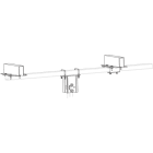 VORTICE - STF5 kit staffe per ancoraggio su trave omega.