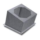 VORTICE - BTI 640 50870640XX supporto per torretta su tetti piatti 0°. Supporti per tetti inclinati disponibili su richiesta, obbligatori per installazione.