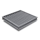 VORTICE - CMP-HUT 800X810 CMPHUT8081 Serranda di non ritorno per flussi fino a 18 m/s, telaio in acciaio zincato, lamelle in alluminio, 0°C-400°C per 2h.