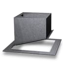 VORTICE - BTI ACMP 640 supporto con flangia per serranda CMP-HUT, adatto a tetti piatti. Supporti per tetti inclinati disponibili su richiesta.