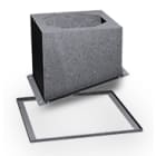 VORTICE - BTI AMC 410 supporto con flangia per accessori circolari, adatto a tetti piatti. Supporti per tetti inclinati disponibili su richiesta.