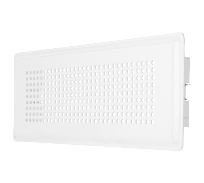 VORTICE - WDG-BF 310X85 bocchetta ad alta induzione in acciaio zincato verniciato bianco per mandata ed estrazione, compatibile WDG.