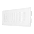 VORTICE - WDG-BF 310X85 bocchetta ad alta induzione in acciaio zincato verniciato bianco per mandata ed estrazione, compatibile WDG.