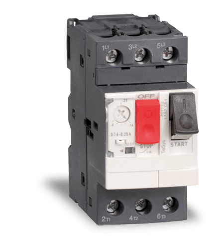 VORTICE - GV2 ME05 interruttore magnetotermico per ventilatori industriali ATEX, ideale per sicurezza e protezione in ambienti a rischio esplosione.