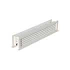 VORTICE - sawg griglia in plastica bianca per ingresso aria da porta