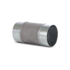 VORTICE - FS 100 manicotto flessibile con fascette per fissaggio tubazione, diametro 100 mm.