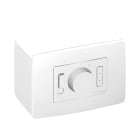 VORTICE - Trio-ca il commutatore di velocità a 3 posizioni per prodotti vortice. Installabile a incasso o a parete. Funzioni: on/off, selezione velocità.