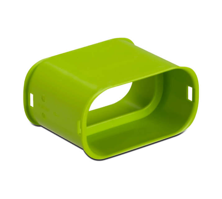 VORTICE - WDG-J 35 connettore dritto per canali di ventilazione a sezione ovale sistema WDG35.