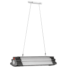 VORTICE - kit fn1 system per installazione orizzontale a soffitto di thermologika soleil system include piastra di fissaggio e fune in acciaio inox 2m