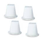 VORTICE - MP set di 4 piedini antivibranti isolati per ridurre vibrazioni e migliorare stabilità elettrodomestici. 0000021605