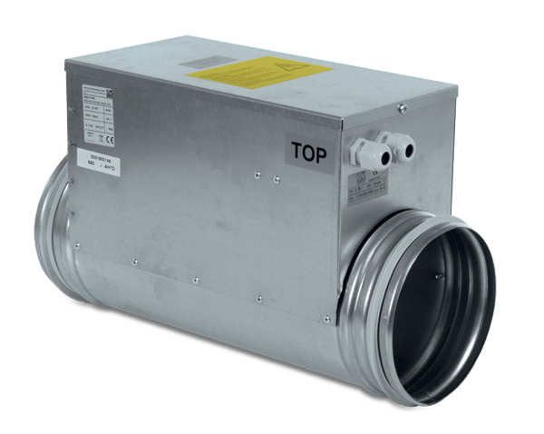 VORTICE - Riscaldatore elettrico 1200W, evita brina su scambiatore, termostati 45°C e 70°C, IP40, aria -25°C a +30°C, diametro 156mm, 5,22A, monofase.