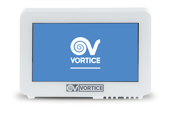 VORTICE - Pannello comandi remoto con display LCD a colori per recuperatori di calore VORTICE. Touch screen 4,5'', luminosità regolabile, modalità auto. 0000021933