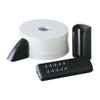 VORTICE - Telenordik 5TR telecomando per ventilatori Nordik Evolution: 5 velocità, accensione, spegnimento, inversione rotazione, timer 1 ora, include ricevitore e supporto.