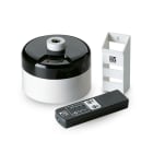 VORTICE - Telenordik 5T telecomando per ventilatori a soffitto con ricevitore e porta-telecomando. 5 velocità, timer 1 ora, accensione/spegnimento.