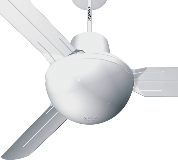 VORTICE - Kit illuminazione ventilatori Nordik Evolution, 2 lampade energy saving E27 max 15W, plafoniera metalcrilato satinato.