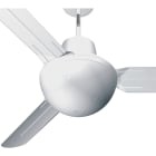 VORTICE - Kit illuminazione ventilatori Nordik Evolution, 2 lampade energy saving E27 max 15W, plafoniera metalcrilato satinato.