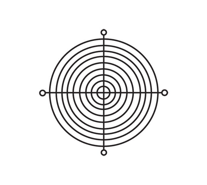 VORTICE - Griglia di protezione TR-G 70/100 da applicare sul lato di aspirazione per proteggere le parti in movimento in posizione accessibile. 0000022506