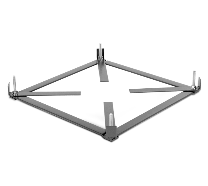VORTICE - TR-CU 100/150/180/210 6-8P controtelaio di base per fissare l'apparecchio al muro.
