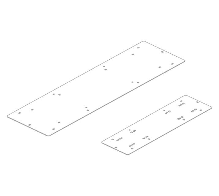 VORTICE - lineo-sf 500 piastre per applicazione in serie ideali per installazioni rapide e sicure perfette per ottimizzare il lavoro in ambienti professionali