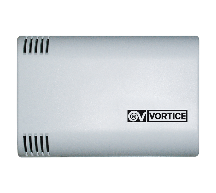 VORTICE - termo-igrostato elettronico etrh per vort hri 260 dh e 500 dh installare tra 1,2-1,5 m dal pavimento max 20 m dal recuperatore