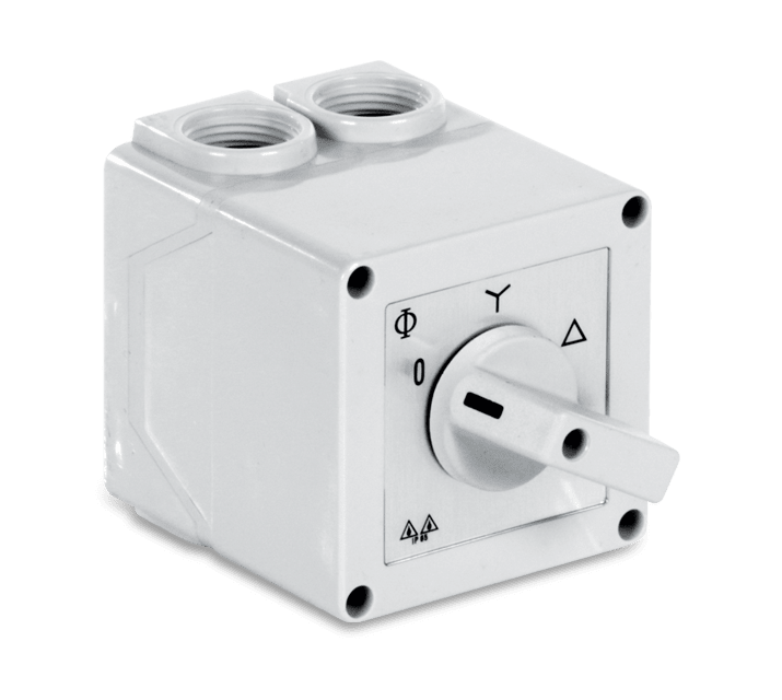 VORTICE - Commutatore di velocità trifase a 2 posizioni TR-CVT. Funzioni: on/off, selezione velocità (2 alternative). In esaurimento.