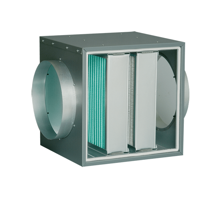 VORTICE - FB 4000/5000 D 450 filtro d'aria serie FB per ventilazione, separa impurità, media filtrante in polipropilene, contenitore in acciaio.