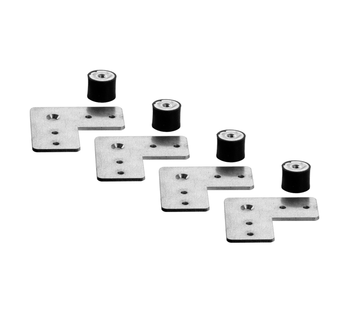 VORTICE - Antivibranti 315/355: supporti per ridurre le vibrazioni e migliorare la stabilità delle apparecchiature. 0000024188