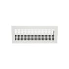 VORTICE - WDPE-BF 540X140 bocchetta ad alta induzione con frontale forellinato in acciaio zincato verniciato a polveri bianco per mandata ed estrazione.