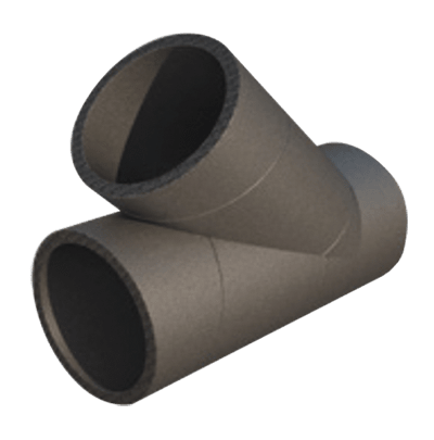 VORTICE - giunzione a t e a y sezione circolare epe d.150 Ø 150 giunto a y